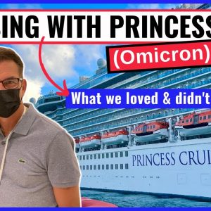 WHAT IT'S LIKE CRUISING WITH PRINCESS NOW *Honest Review* (Safety, Testing, Activities, Food, Ports)
