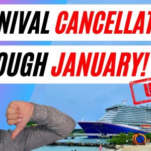 Carnival Cancellations Through Mid-January UPDATES | Is Cruising Even SAFE Right Now?  | Koningsdam
